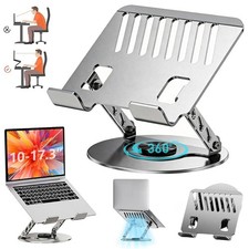 Adjustable Foldable Laptop Stand Aluminum Notebook Riser Computer Holder Desk