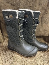 Bogs Juno Lace Tall Boots Women Olive 7 New Bogs Juno Lace Tall Boots Women Olive 7 New