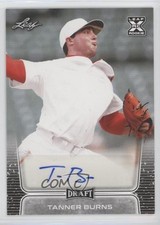 2020 Leaf Draft Auto Tanner Burns #BA-TB1 Auto 0he2