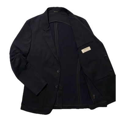 Ministry Of Supply Solid Navy Unlined Patch Pockets Men s Blazer Jacket Size M