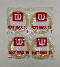 Wilson NXT 16 MAX Tennis String 4 Packs of 40' each 