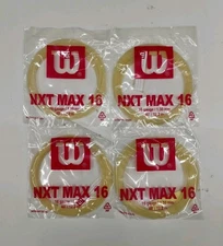Wilson NXT 16 MAX Tennis String (4 Packs of 40' each) 