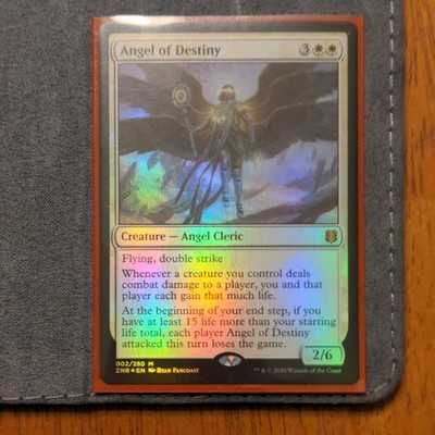 Magic The Gathering, Angel of Destiny #002, Zendikar Rising Mythic Foil NM