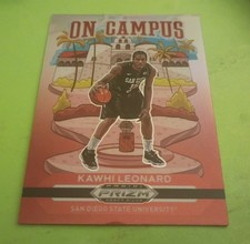 2021-22 Panini Prizm Draft Picks - On Campus Kawhi Leonard #17 CASE HIT MINT 🔥