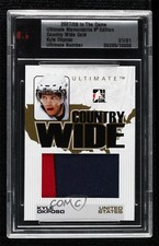 2007-08 ITG Ultimate Memorabilia Country Wide Kyle Okposo Gold Rookie Patch 1/1