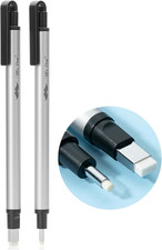 Mr. Pen- Pen Style Eraser, 2 Pack, Square  round Tip, Eraser Pen Eraser, Pencil