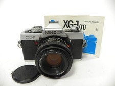 Minolta XG-1 35mm SLR w/MD 50mm f2