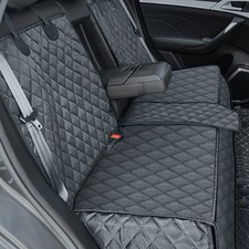 Dog Car Seat Cover For Back Seat Covernon Stick Fur Rear Seat Protector For ...