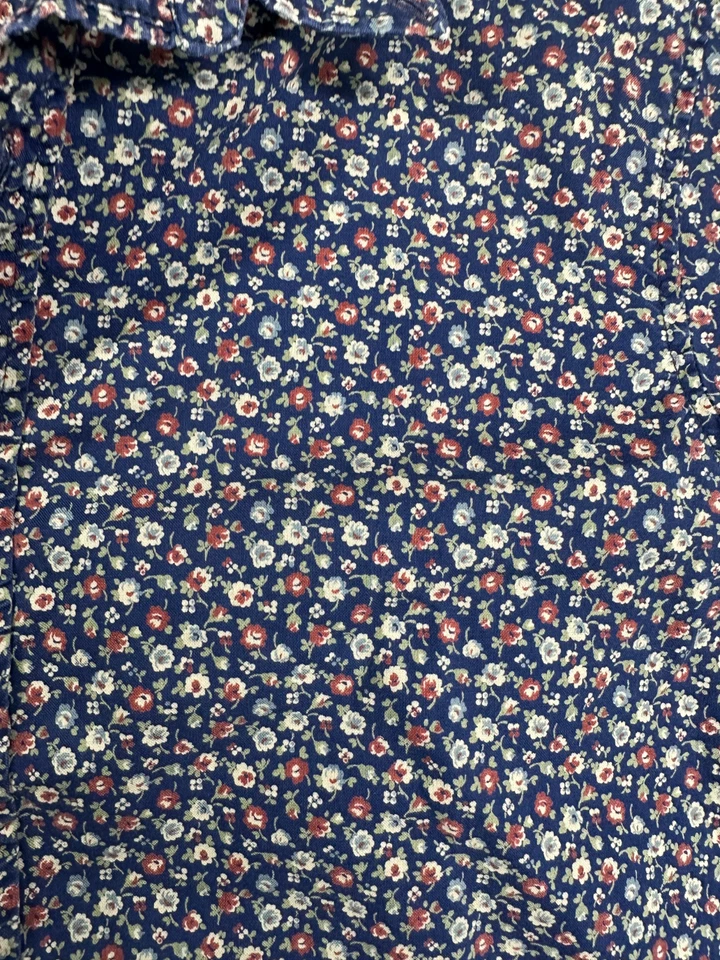 Camisa Denim & Supply Ralph Lauren Floral L/S Abotonada Púrpura Para Hombres Grande Foto 3 de 4