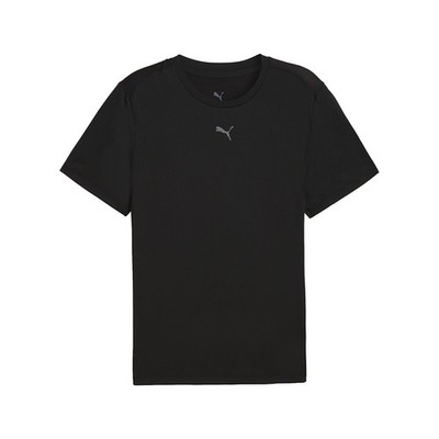 PUMA Cloudspun Crew Neck Short Sleeve Athletic T-Shirt Mens Black Casual Tops 52