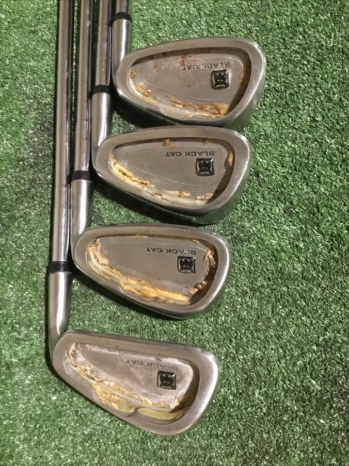 "Juego de hierros Lynx Black Cat (2-PW, No 7i) ejes de acero acampanados dinámicos regulares -1/4""" Foto 4 de 4