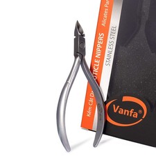 Vanfa Cuticle Nippers, Trimmer, Professional Vf05 Box Jaw 14