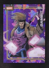 2026 Topps Chrome Marvel Sapphire Gambit Purple Refractor /75 Color Match #39