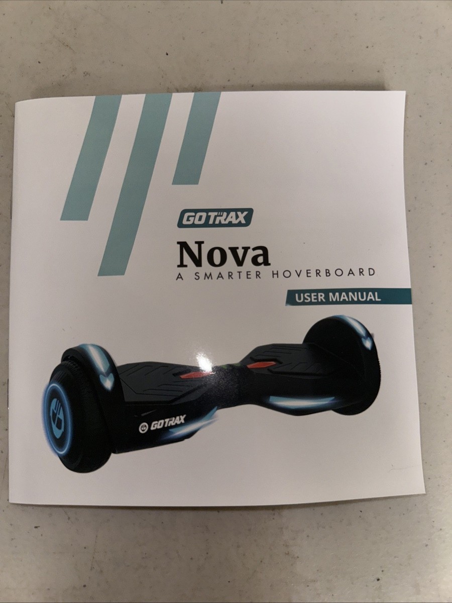GO TRAX NOVA 電動セグウェイ ブラック Gotrax Nova Self Balancing Scooter with 6.5 LED Wheels Black Brand
