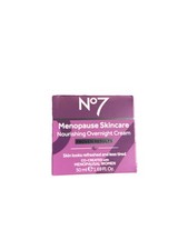 No7 Menopause Skincare Nourishing Overnight Cream 1.69 fl oz Women New in B1274