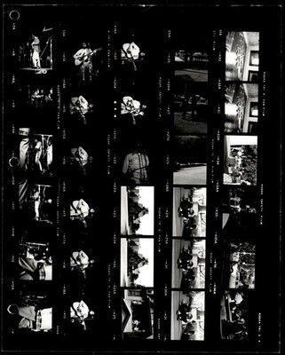 David Bromberg Musician Contact Proof Sheet - Joseph Sia Photo *Y2054