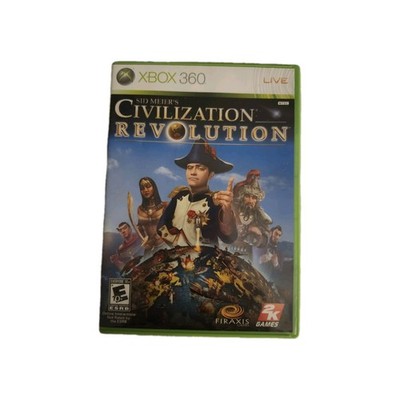 Sid Meier's Civilization Revolution (Microsoft Xbox 360, 2008) 