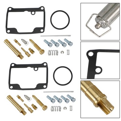 2X Carburetor Rebuild Repair Kit fit MIKUNI VM34-619 Russian Mechanics RMZ-640