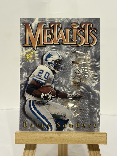 Barry Sanders #M2 1995 Stadium Club Metalists card