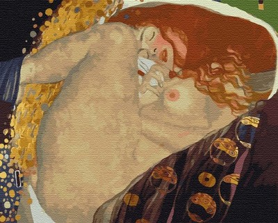 Danae   Gustav Klimt Malen Nach Zahlen