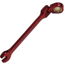 Image of Ratchet Spanner Combi Flexi Metric Flexible 10-24mm Ratchet Wrench Hi Viz