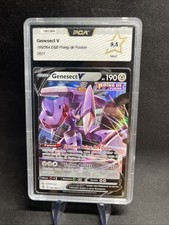 Carte Pokémon Genesect V 185/264 EB8 Poing De Fusion Epee et Bouclier PCA 9,5