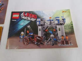 LEGO 70806 Instruction Manuals ONLY - Lego Movie Castle Cavalry 3 booklets