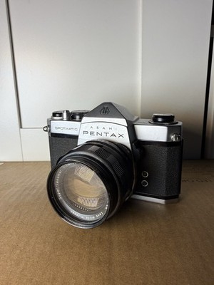 Pentax Spotmatic SP 35mm Film Camera w/ Super-Takumar 50mm f1.4