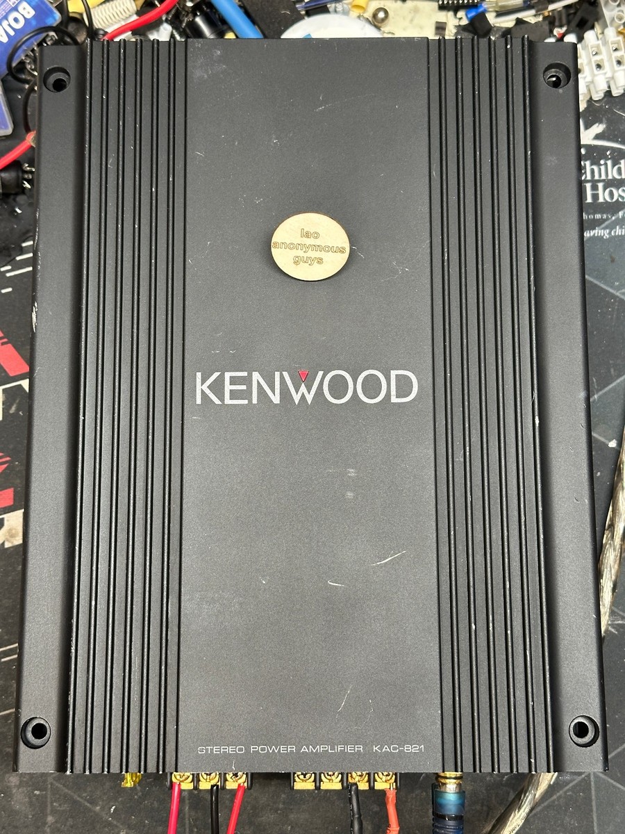 Kenwood Kac-821 KAC821 2 Channel Amp Amplifier Old School SQ