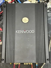 KENWOOD # KAC-821 Amplifier + DIN Cables Vintage Old School Cool RESTORED TESTED