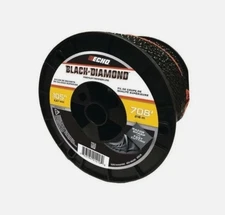 ECHO 330105073 .105" 78ft 3lb Black Diamond Medium Trimmer Line Spool