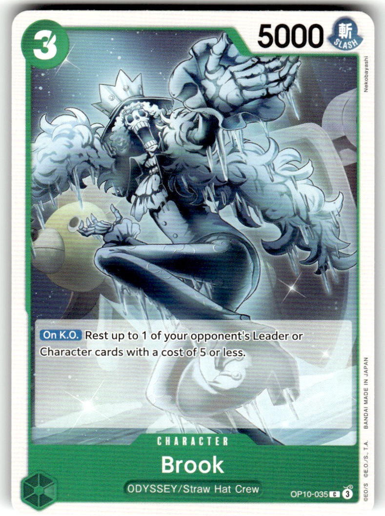 One Piece Brook (035) (OP10-035/162) OP10 Royal Blood NM
