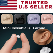 2026 NEW Mini Earbuds Invisible Sleep Headphone Bluetooth 5.2 Earphones Wireles