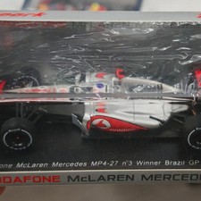 Spark mp4-27 McLaren McLaren 1:43 Brazil victory finale, Button racing model