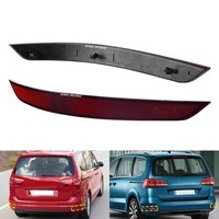 2X FüR VW Sharan 7N 2011-16 Reflektor NebelrüCklicht Rot Links+Rechts