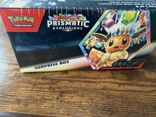 Pokemon Prismatic Evolutions Surprise Box New Sealed