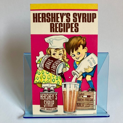 Vintage Hershey's Syrup Recipes #5702 Notepad Recipe Book