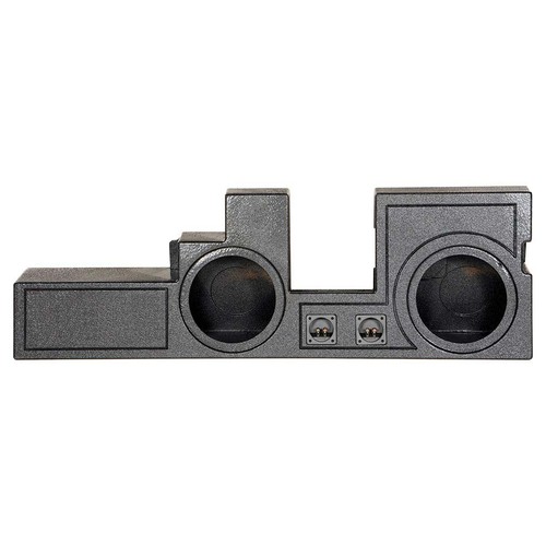 DUAL 12" PORTED BEHIND SEAT ENCLOSURE for 2000-2016 FORD F250/350/450 SUPER DUTY - Picture 3 of 4