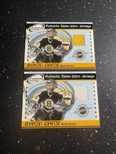 Byron Dafoe 2001-2002 Pacific Atomic Hockey Patch #3 NHL Boston Bruins Goalie