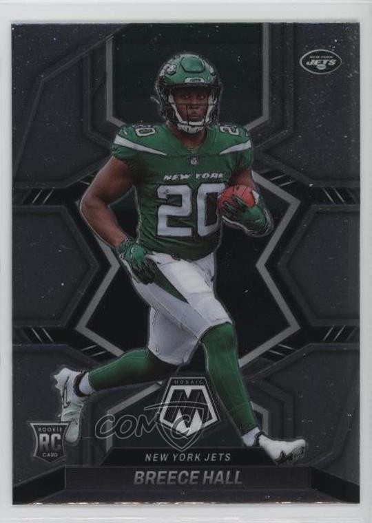 2022 Panini Mosaic Rookies Breece Hall #307 19pj