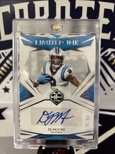 2021 Panini Limited Football - Limited Ink #LI-DJ - DJ Moore /25 Panthers