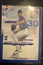 2025 Panini Prospect Edition - Chase Dollander #68 Blue Ice Prizm /299 (RC)