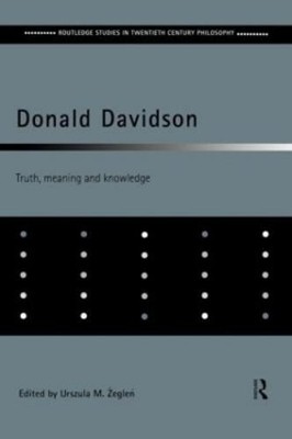 Ursula M. Zeglen Donald Davidson (Taschenbuch)