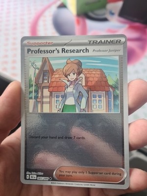 Professor's Research 085/086 Reverse Holo Pokeball Pokemon Tcg Black Bolt Eng