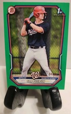 2026 Bowman Sam Petersen True Green Paper/99 1st Bowman Washington Nationals
