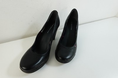 Tommy Hilfiger Schuhe Absatz Leder Gr. 39/7,5 Frau Turnschuhe Casual