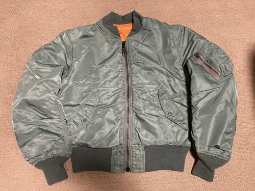 ALEXANDER MCQUEEN Giacca da volo Real McQueen MA 1 Oldl Realys McCoy