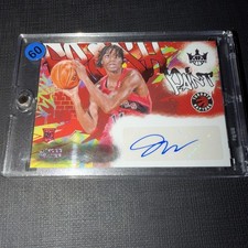 2024-25 Panini Court Kings Ja’Kobe Walter /49 Rookie Fresh Paint Auto #FP-WAL RC