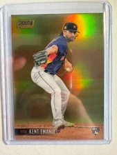 K316,132 - 2021 Stadium Club Chrome Gold Refractors #350 Kent Emanuel #/50