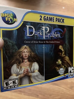 Dark Parables Curse of Briar Rose & Exiled Prince 2 Game Pack PC CD-ROM BIG FISH